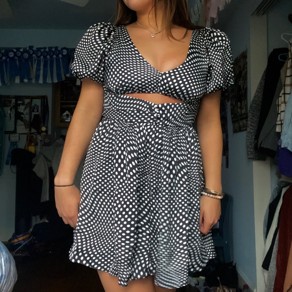 For Love and Lemons Polkadot Dress